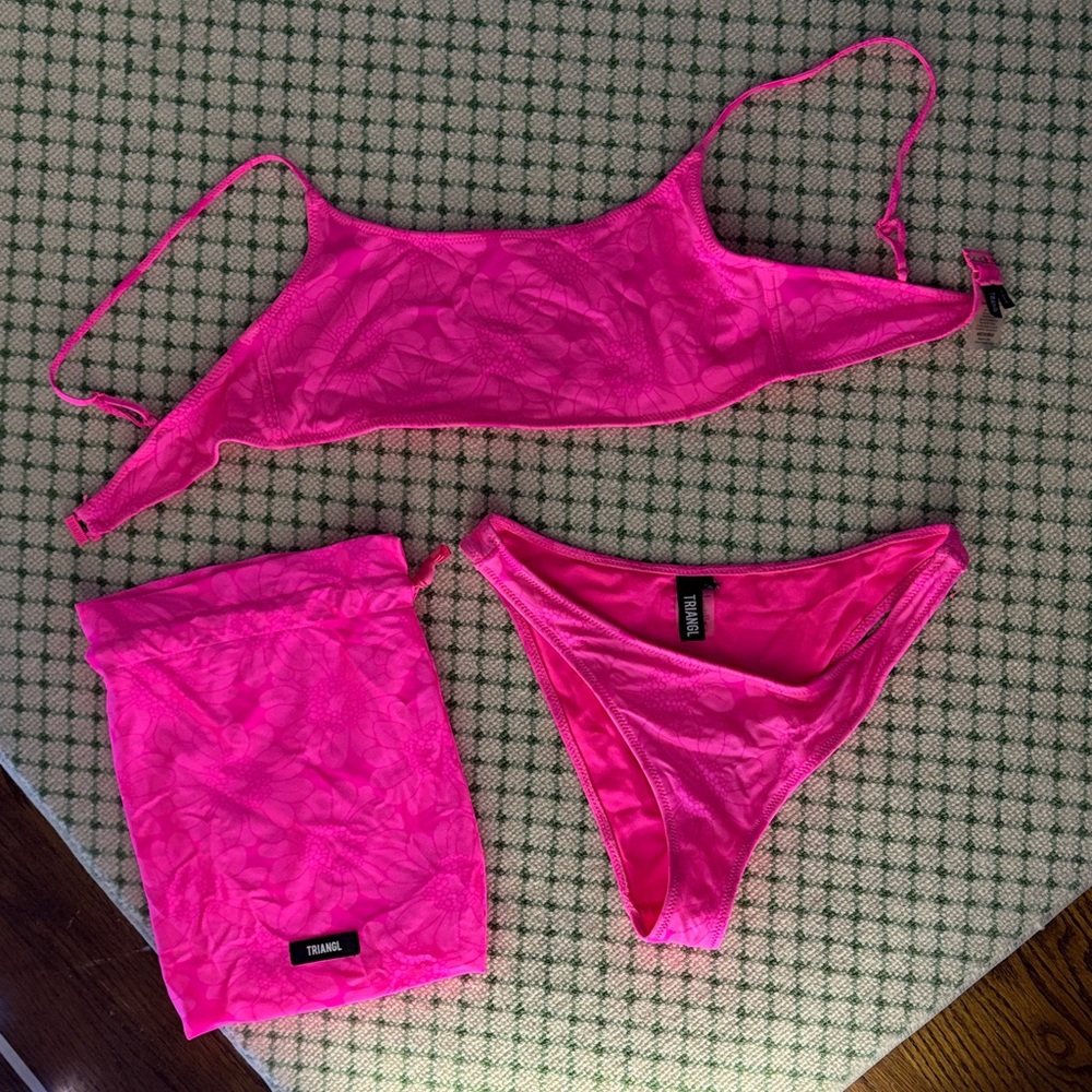 Triangl Neon Pink Swimwear